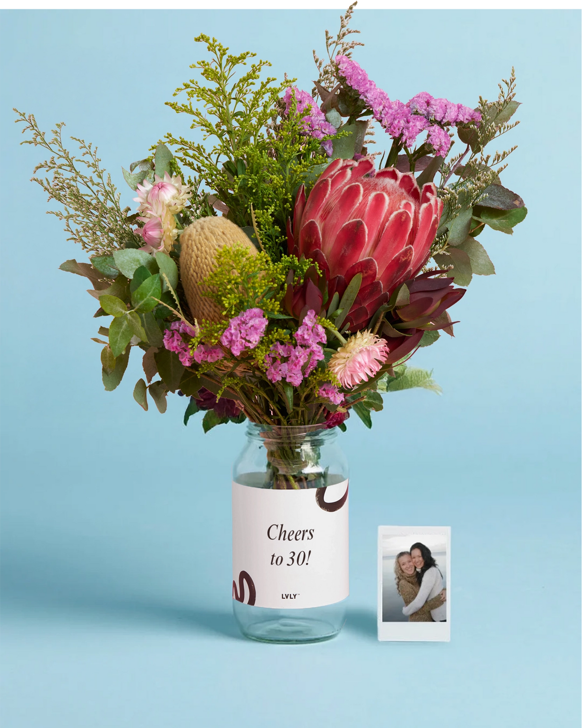 Make It Personal - Native Flower Jar + Picture