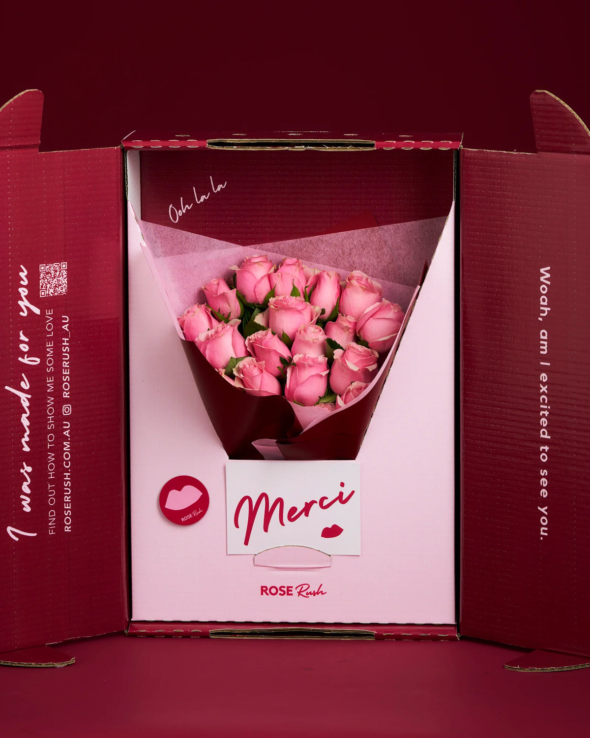 Pink Roses - by Rose Rush