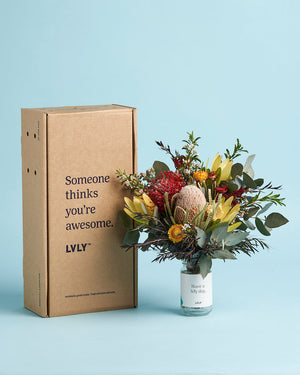 Cocktail Gift Set + Native Posy