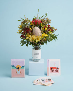 Affirmation Cards + Native Posy