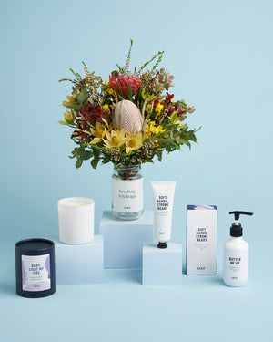Pamper Time + Native Posy
