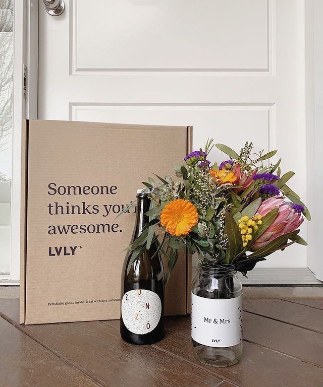 Cheers to You + Native Posy