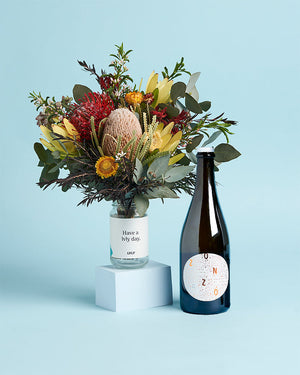 Cheers to You + Native Posy
