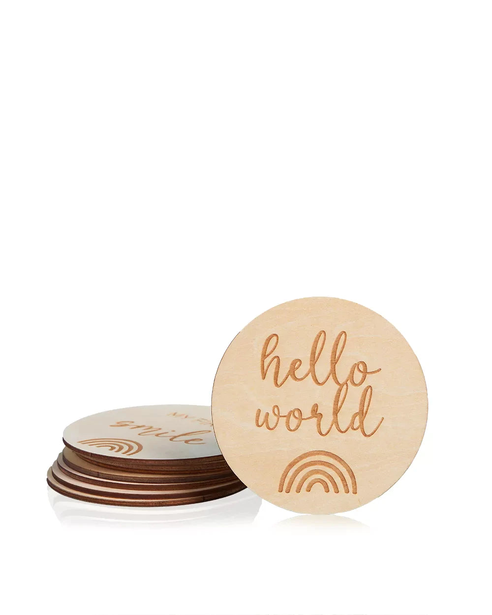 Wooden Baby Milestone Cards