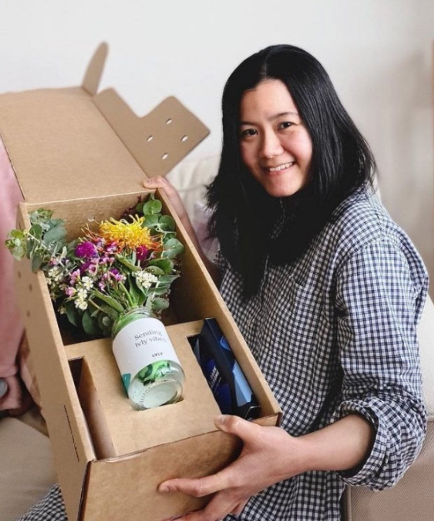 Personalised Jar - Native Posy