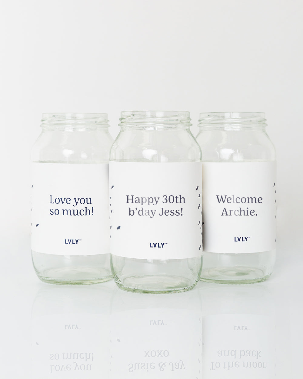 Personalise the jar