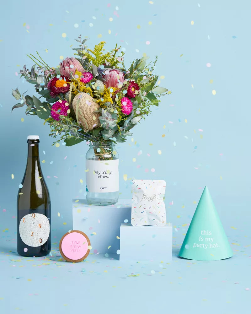 This Calls For Bubbles + Native Posy