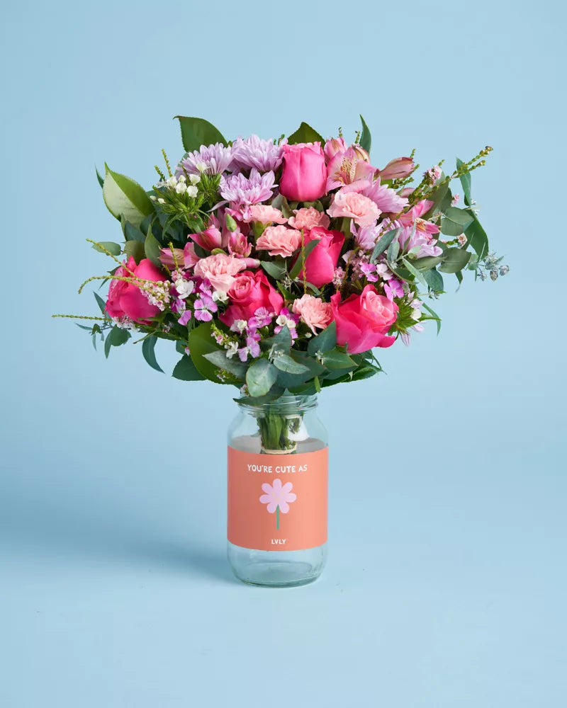 'Cute As' Flower Jar